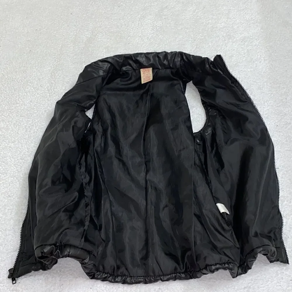 Girls Black Puffer Vest(Size Large 10-12)